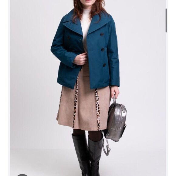 Talbots Jackets & Blazers - Talbots Women Double Breasted Water Repellent Windbreaker Jacket Size M